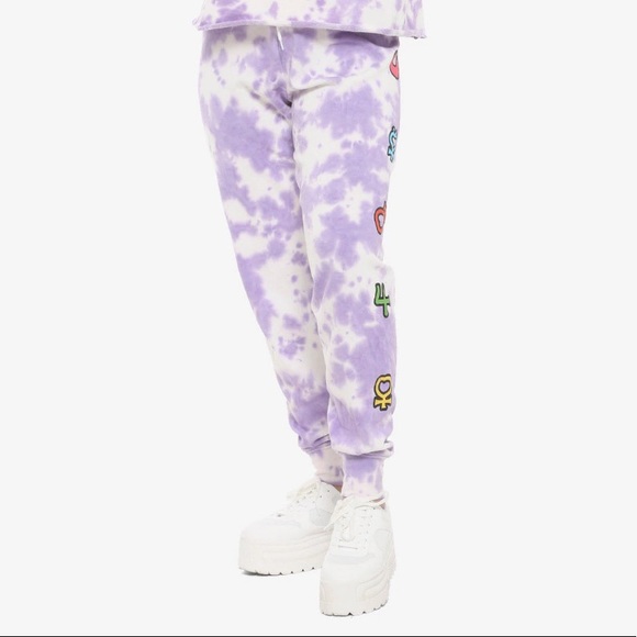 Sailor Moon tie dye scout joggers - Picture 2 of 5